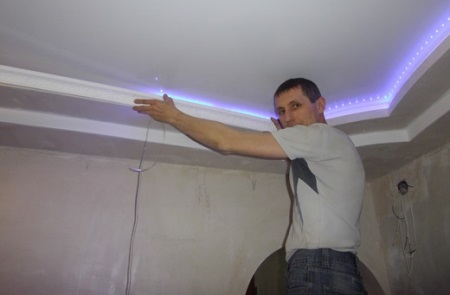 Installation de la bande LED